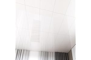 Self Adhesive PVC Ceiling Tiles,White Decorative Wall,Suspended Ceilings Panel, Panels Coving,Stick And Peel,Washable(Style C