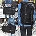 BuyAgain Travel Backpack, 3 in 1 Carry on Backpack 33L Waterproof Hiking Rucksack Traveling Camping Outdoor Backpack Travel Bag for Men Women