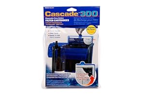 Penn-Plax Cascade 300 GPH Hang On Replacement Media for The Cascade 300 Filter, 3 Pack