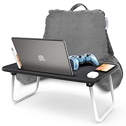 Nestl Reading Pillow with Portable Laptop Lap