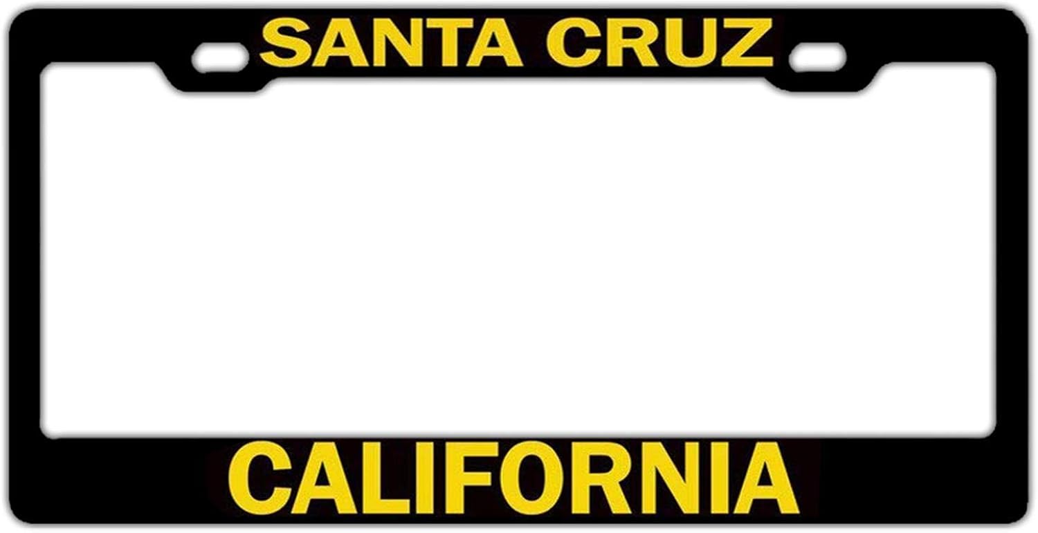 Evelynmat Metal Aluminum License Plate Frame