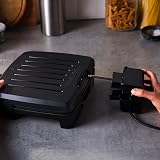 George Foreman Immersa Medium Electric Grill Removable Control Panel view 6