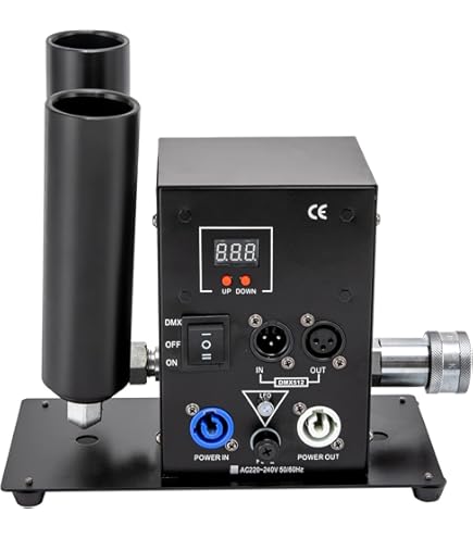 Amazon.com: YHISUAILO CO2 DMX Jet, 2-Nozzle CO2 Cannon Mini