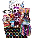 Girl Stuff - Birthday or Special Occasion Gift Basket for Girls and Tweens!
