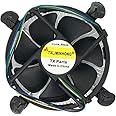 TXLIMINHONG heatsink and CPU fan for Intel i3/i5/i7 lga 115x 1150 1151 1155 1156 Series E97379-003 D34223–001 D75716 D95263 E18764 E33681–001 E97375 E97378–001 CNDP751K50 DTC-DAB16 4-PIN 3.5-Inch Fan