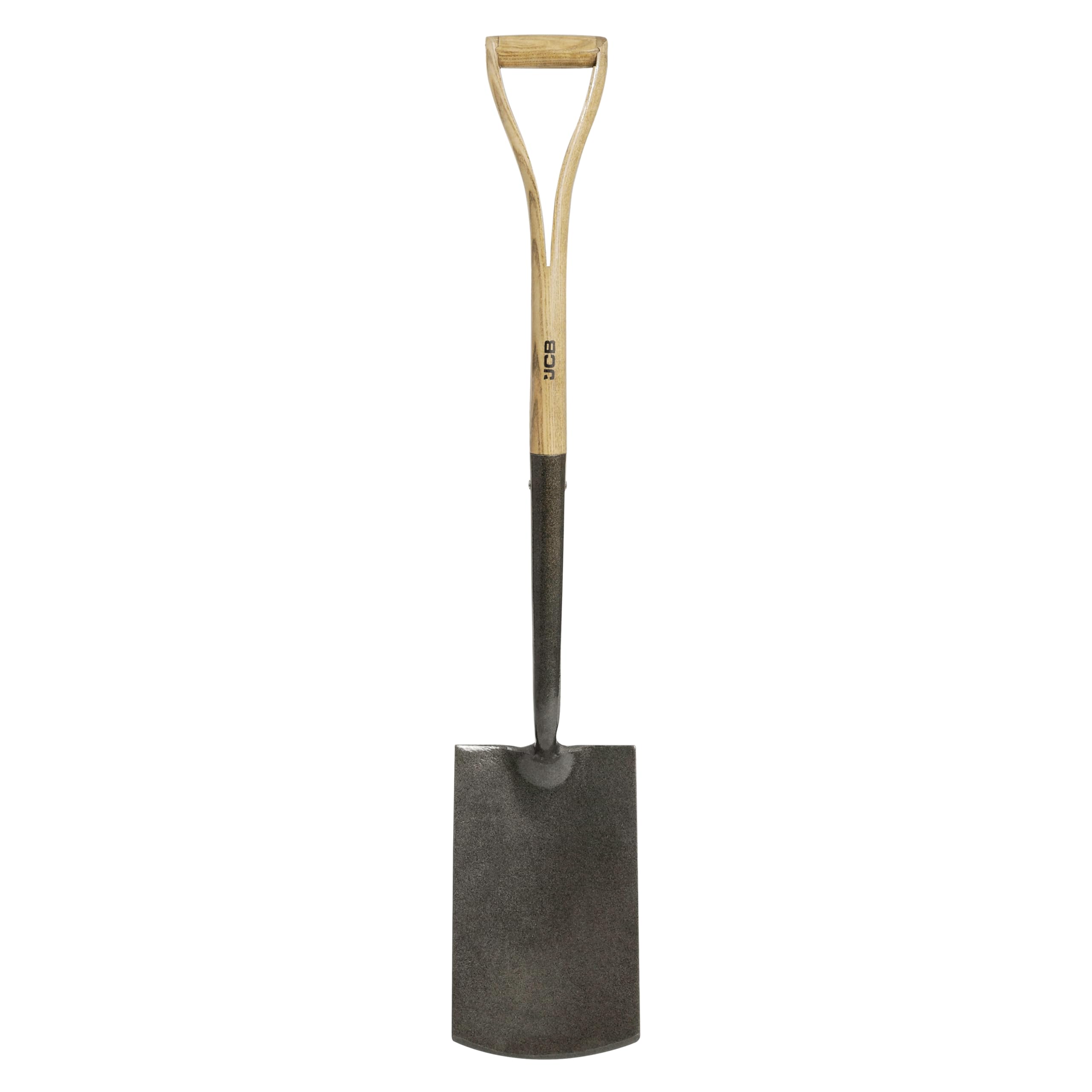 JCB 120 x 250mm Heritage Garden Spade, Heavy - Duty Steel Blade, Ash Wood Split YD Handle Contractor & Landscaping Tools - Lifetime Warranty