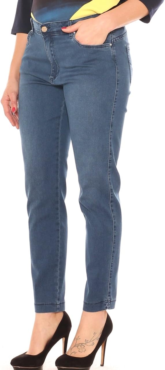 Emanuela Costa Women's Jeans Blue 13 Amazon.co.uk Clothing