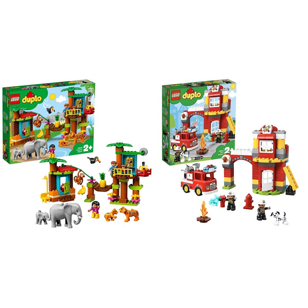 Lego 10906 Duplo Town Tropical Island Building Set Adventure