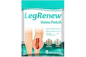 Vein Target Microneedle Patch, Varicose Vein Treatment Patch with Centella Asiatica and Ceramide, Breathable and Comfortable 