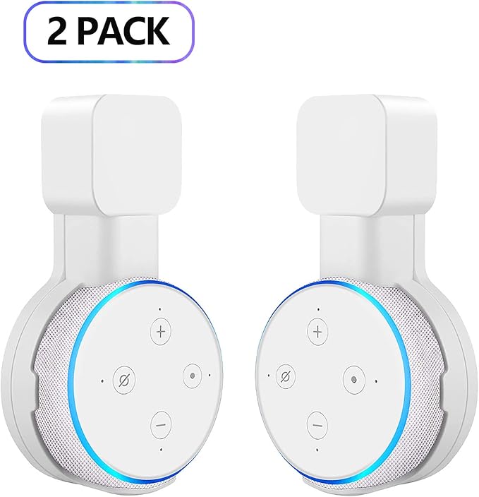 Echo Dot Wall Mount Holder, Amazon Echo Dot Mount 3rd Gen