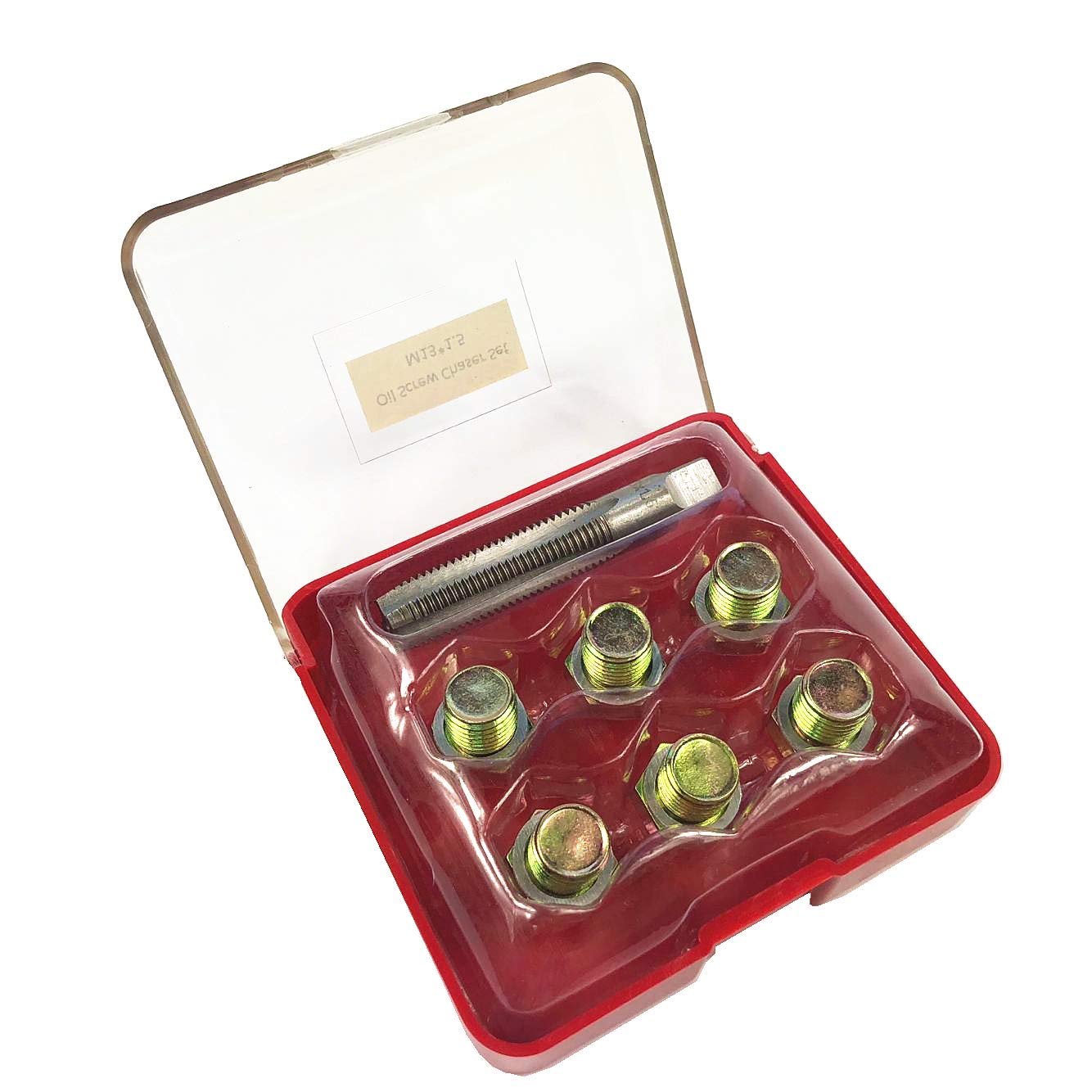 m13 tap x 1.25 Q Drain x Thread Best 1.25MM Oil Kit Repair Tap M13 Plug