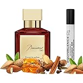 Equivalence of Baccarrat 54O Extrait de Parfum - Long Lasting Daily 12-14 Hours Perfume Oil Spray for Men, Women 99% Same Fragrance(1 Bottle 10ml) large bottle not included (10 ml EXTRAIT OIL)