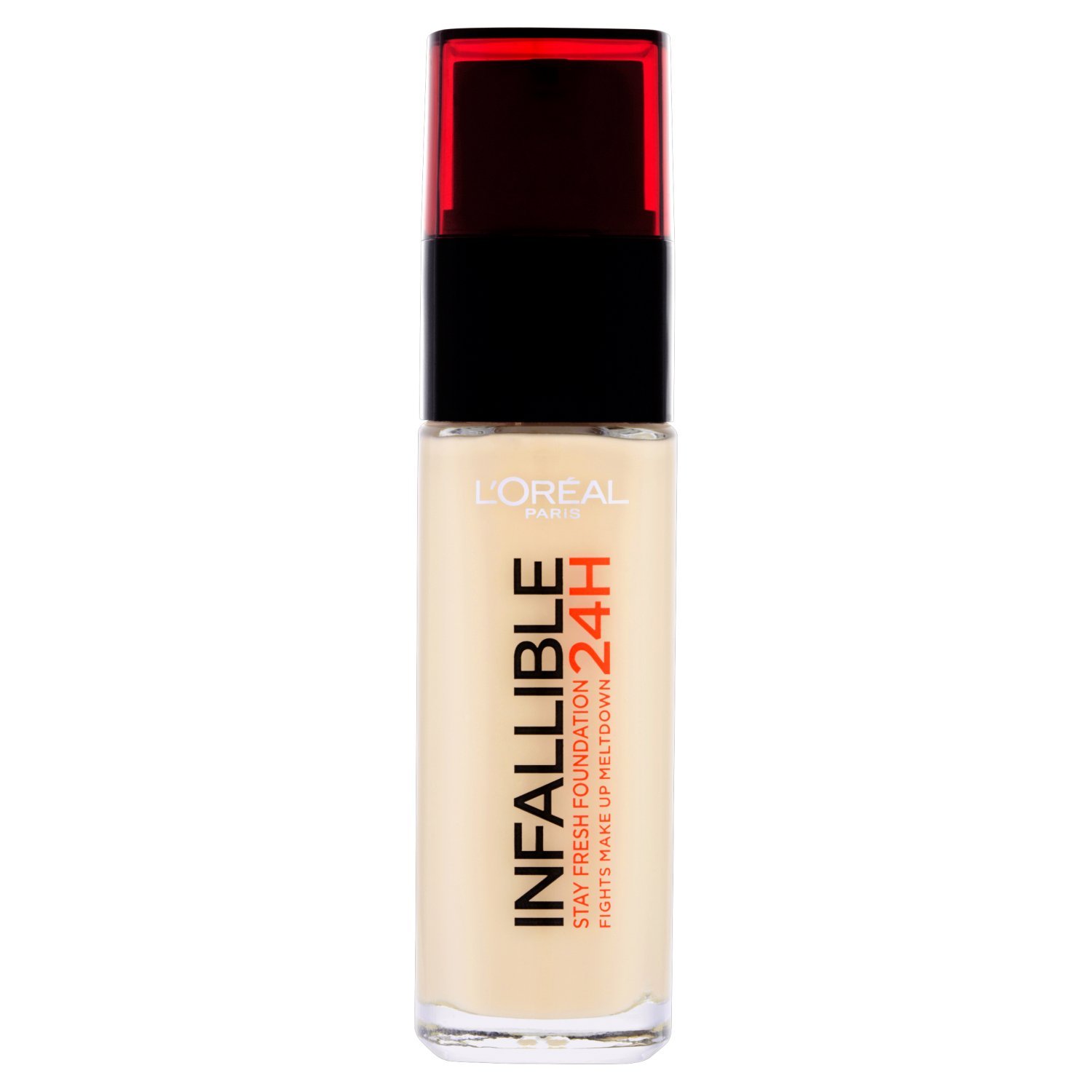 L'Oreal Paris Infallible 24H Foundation, 015 Porcelain, 30 ml