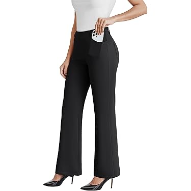 Amazon Best Sellers: Best Women's Wear to Work Pants & Capris