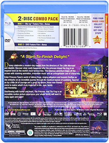 Princess & The Frog Blu-ray/DVD Combo - Image 2