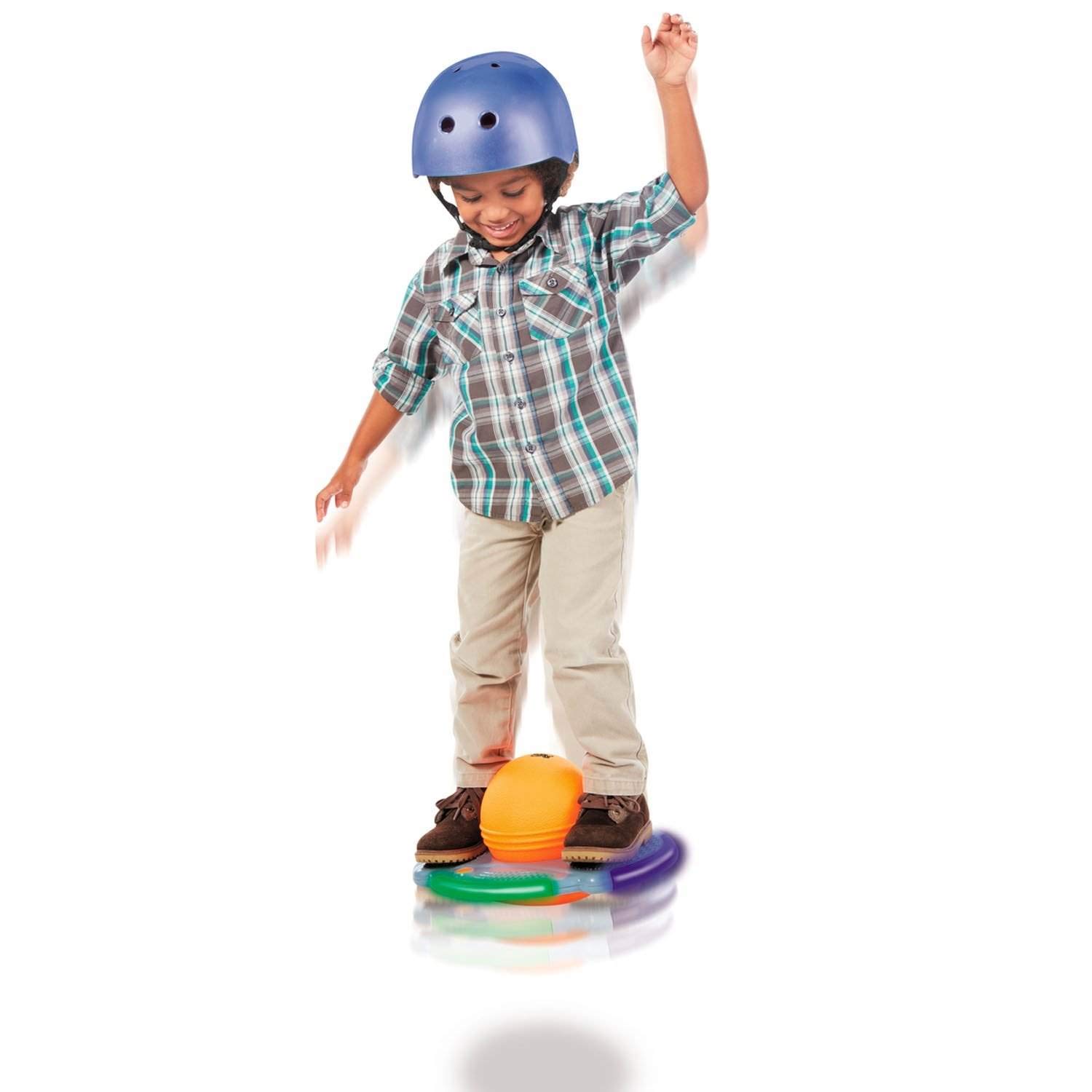 Little Tikes Pogo It Toy Ball - Interactive Lights & Sounds Balancing Board for Kids - Jump, Spin, Bounce, Flip, Hop, Wobble Deck - Electronic Interactive Indoor Outdoor Gaming Age 4-10 Years Old