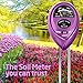 JeahoreKy Soil pH Meter,3-in-1 Soil Tester Kits with Moisture,Light and PH Test for Garden, Farm, Lawn, Indoor & Outdoor/No Battery Neededthumb 1