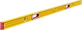 Stabila 196-2-180 Level 3 Vial 180cm 72in Yellow 0.5 mm/m 0.029°