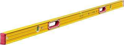 Stabila 196-2-180 Level 3 Vial 180cm 72in Yellow 0.5 mm/m 0.029°