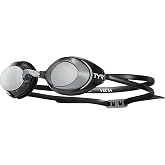 TYR Vecta Racing Swim Goggles - Adult Swimming Goggles for Men and Women - Anti-Fog, UVA/UVB Protection, Watertight