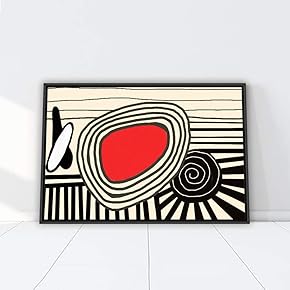 signwin Framed Canvas Wall Art Colorful Geometric Canvas...