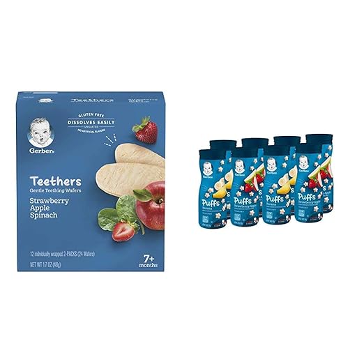gerber teething wafers