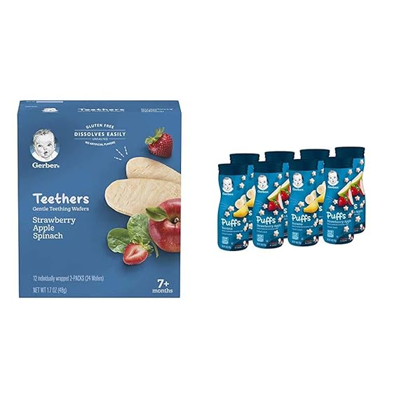 gerber teething wafers