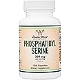 PhosphatidylSerine Supplement 300mg Per Serving, 120 Capsules (Phosphatidyl Serine Complex) by Double Wood