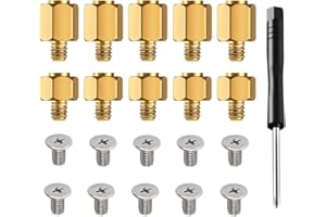 AVERZELLA M.2 SSD Screw Kit for ASUS Motherboards (20 Pcs)