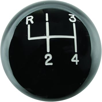 Amazon Com Hurst 1630103 Black 4 Speed Classic Shifter Knob