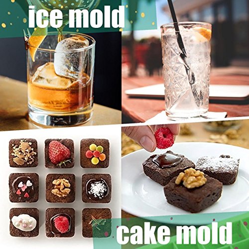 Ice Cube Trays Silicone,Ice Cube Mold Ice Tray Spill Resistant Lids 4 Pack and Flexible Reusable 14-Ice Trays Set with Lid Stackable BPA Free Dishwasher Safe Ice Cube Maker Storage Containers - Thumbnail 6