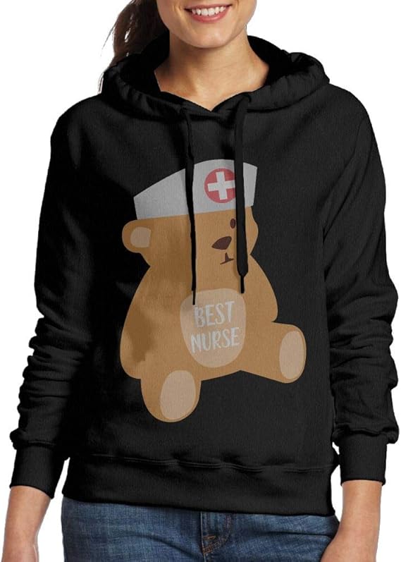 Womens Hoodie Best Nurse Sweatshirt Clothing