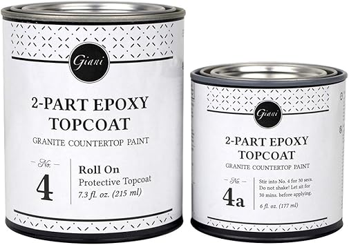 Amazon Com Giani Granite 2 Part Epoxy Topcoat Kit 13 3 Fl Oz