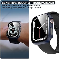 6 Pack Hard PC Case with Tempered Glass Screen