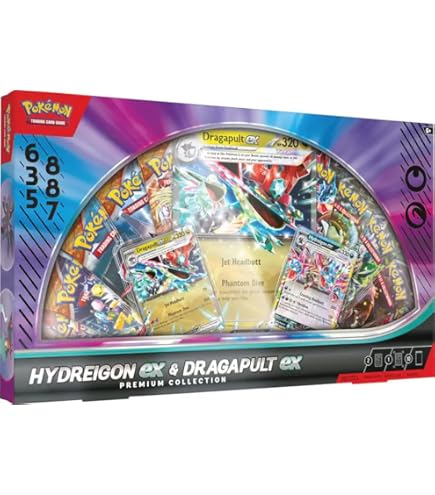Amazon.com: Pokemon Trading Card Game Shining Fates Dragapult VMAX Premium  Collection [7 Booster Packs, 2 Promo Cards, Oversize Card & Coin] : Toys &  Games