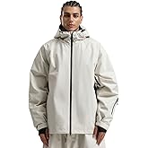 GSOU SNOW Men Ski Jacket Snowboard Waterproof Baggy Snow Coat Warm Winter Sport Hooded