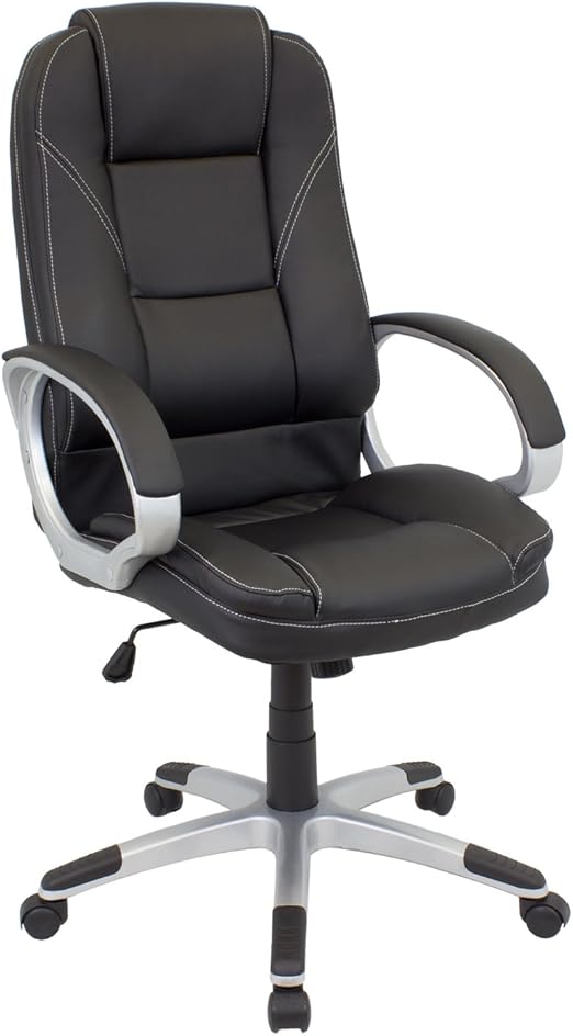 CashOffice Silla de Escritorio Ergonómica, Silla de Oficina Giratoria