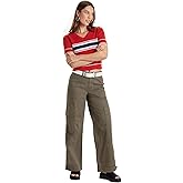 Unionbay Womens Wide Leg Stretch Ripstop Cargo Pant
