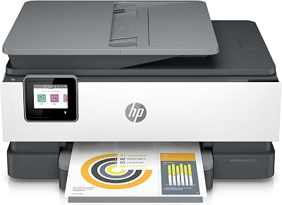 HP OfficeJet 8022e All-in-One Colour Printer w/ 6 Months Instant Ink