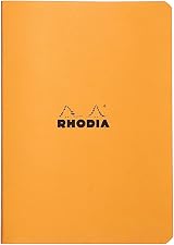 Rhodi a Rhodia 119188C Orange Piqué A5 Lined Notebook 96 pages