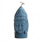 Avalokitesvara Head 3D Candle Mold Buddism Godness