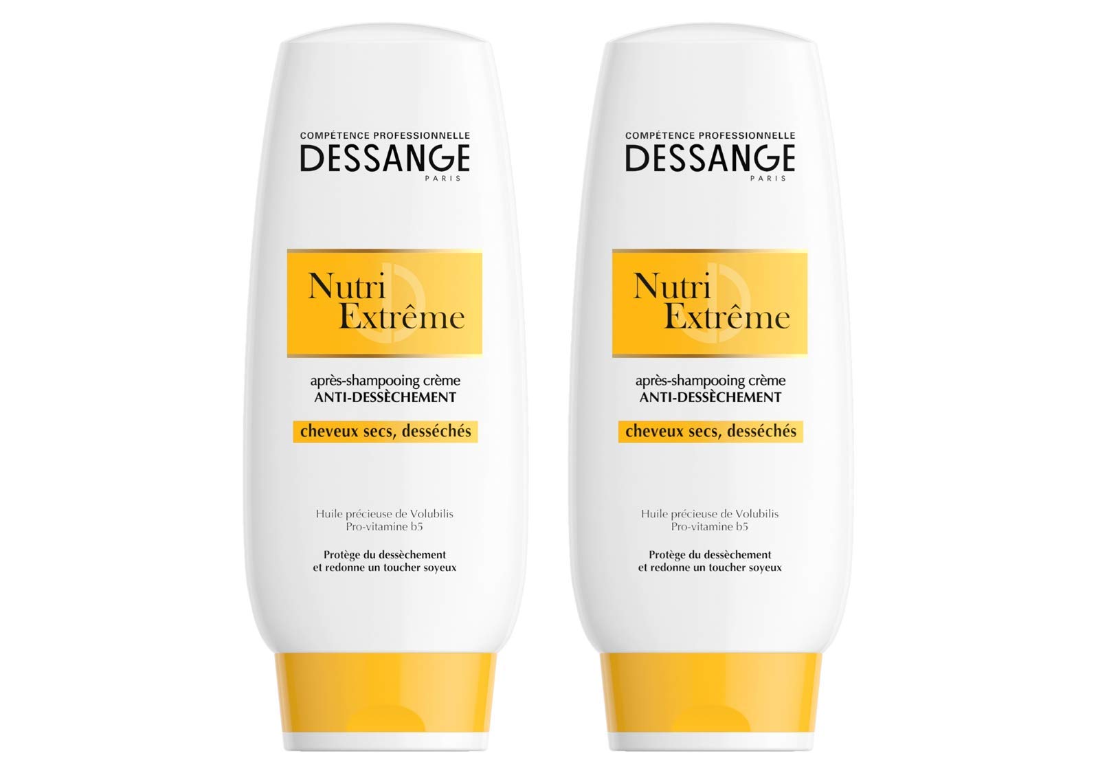 Dessange Extreme – Nutri Skin Cream for Parched and Dry Hair Conditioner – 200 ml – Pack of 2
