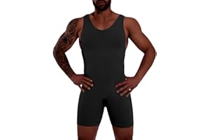 Gleefeat Mens Shapewear Bodysuit Tummy Control Full Body Shaper Compression Undershirt Thigh Slimmer Fajas Para Hombres