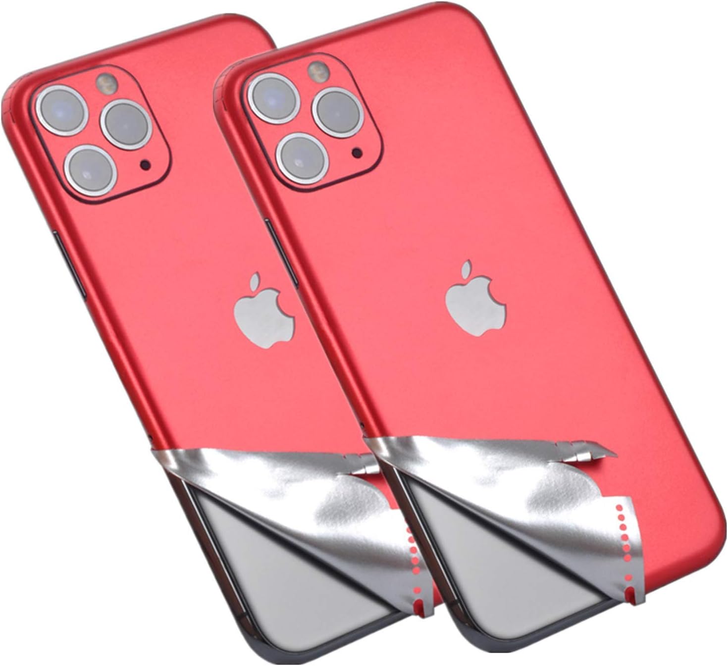 Amazon Bruch ブラッシュ Iphone スキンシール ブラックカーボン 2枚入 For Iphone11 Iphone11 Pro Iphone11 Pro Max 全面保護 背面 側面 指紋防止 防気泡 防汚コート フィルム ケース カバー Iphone 11 Pro Max レッド スキンシール 通販