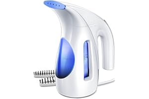 HiLIFE Steamer for Clothes, Portable Handheld Design, 240ml Big Capacity, 700W, Strong Penetrating Steam, Removes Wrinkle, for Home, Office(ONLY FOR 120V)