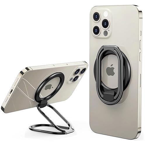 2025 Upgraded] Mag Safe Phone Ring Holder, SUPERONE Adjustable