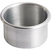 Winco Heavy-Duty Round Aluminum Layer Cake Pan, 3" x 2", Silver