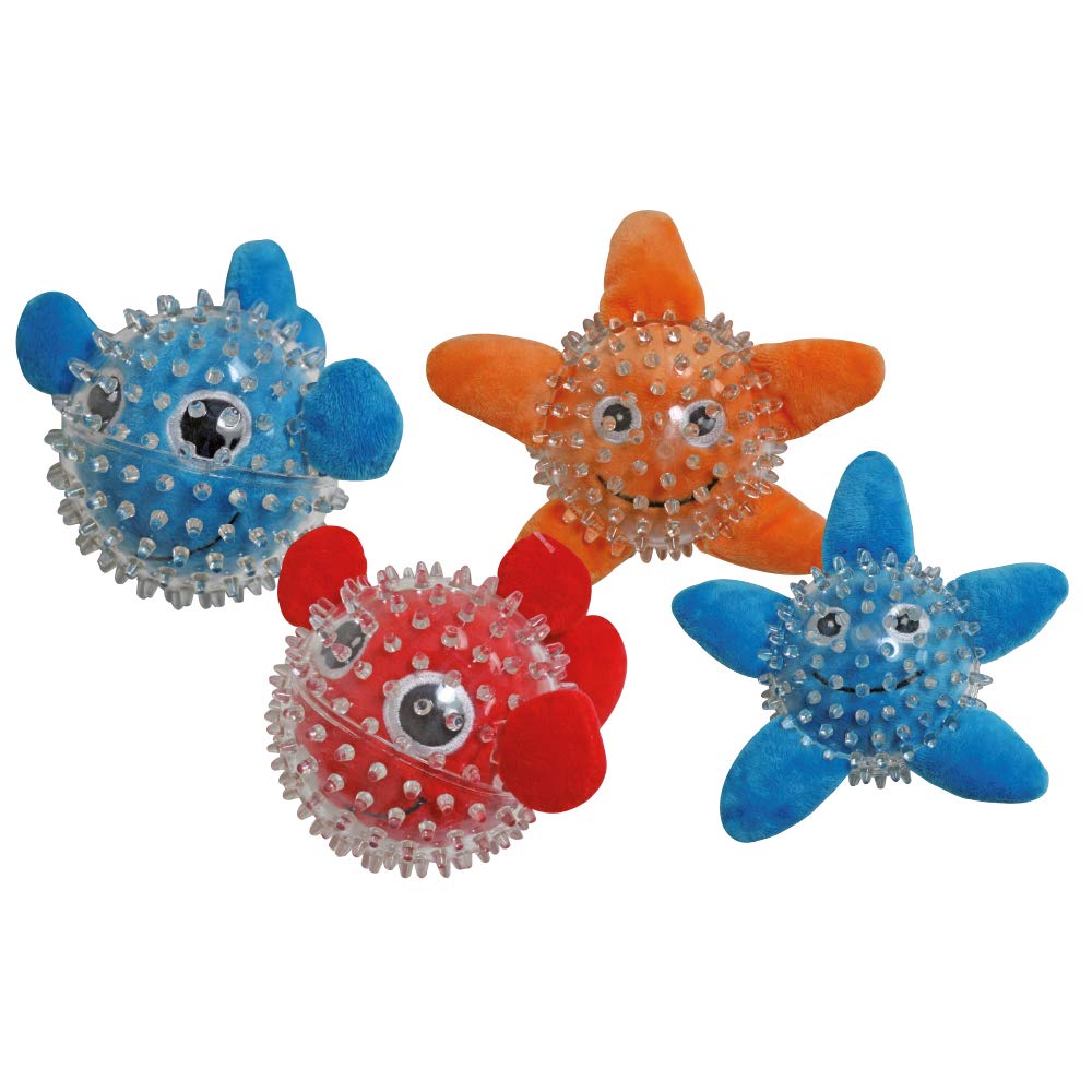 croci Seaside TPR Rubber Toy, Multi-Colour