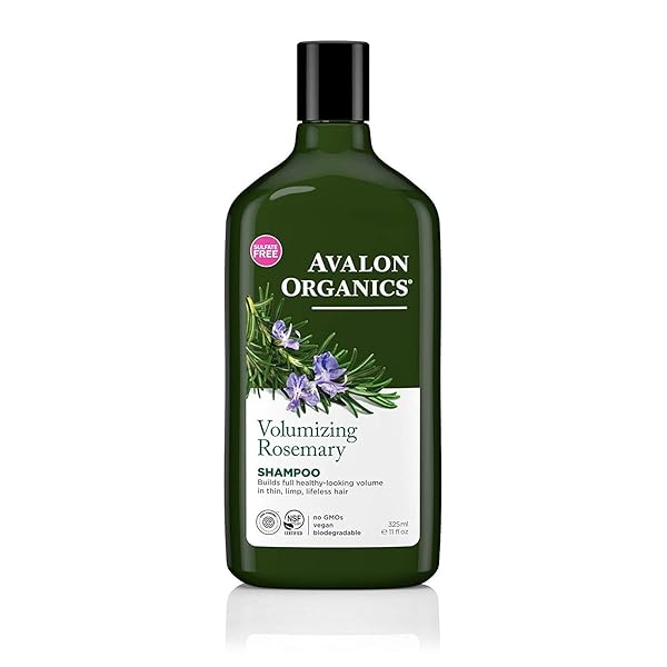 AVALON ORGANICS SHAMPOO ROSEMARY, 11 OZ