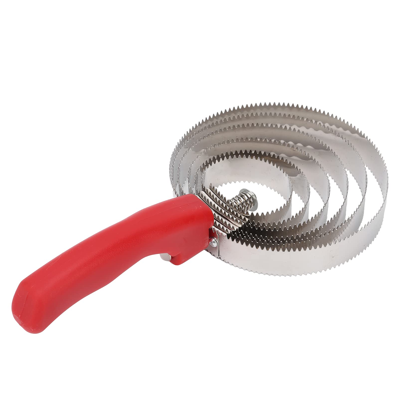Horse Curry comb Stainless Steel Livestock Itching Brush Horse Shedding Comb Horse Grooming Brushes for Sheep Horses Cows[6 Rings] Curry Combs
